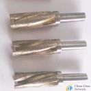 staigt/threa shank diamond milling cutter  for glass CNC machine